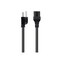 Monoprice Heavy Duty Power Cord - NEMA 5-15P to IEC 60320 C15_ 14AWG_ 15A/1875W_ 40070 - alternate 2